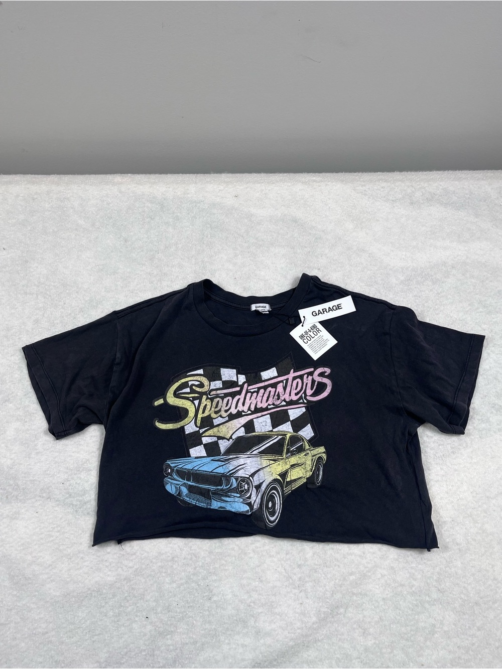 Garage Women’s Black 'Speedmasters' Graphic Tee